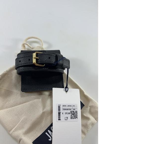 Le Sac Bracelet Black Micro Mini Wrist Strap Purse D892 - Picture 5 of 12